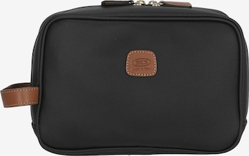 Bric's Kulturtasche 'Firenze' in Schwarz: Vorderseite