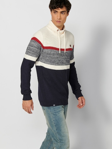 Pull-over KOROSHI en bleu