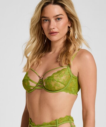 Soutien-gorge Hunkemöller en vert : devant