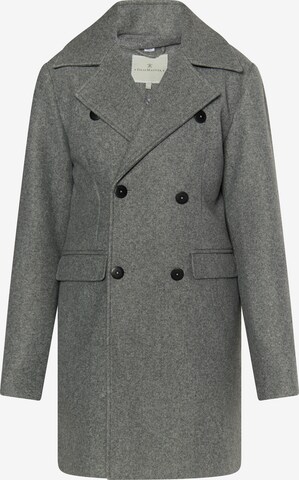 DreiMaster Klassik Between-Seasons Coat in Grey: front