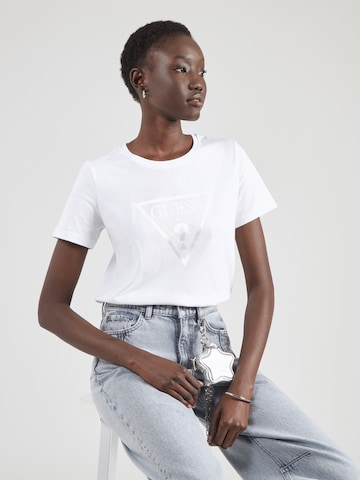 GUESS T-shirt i vit: framsida