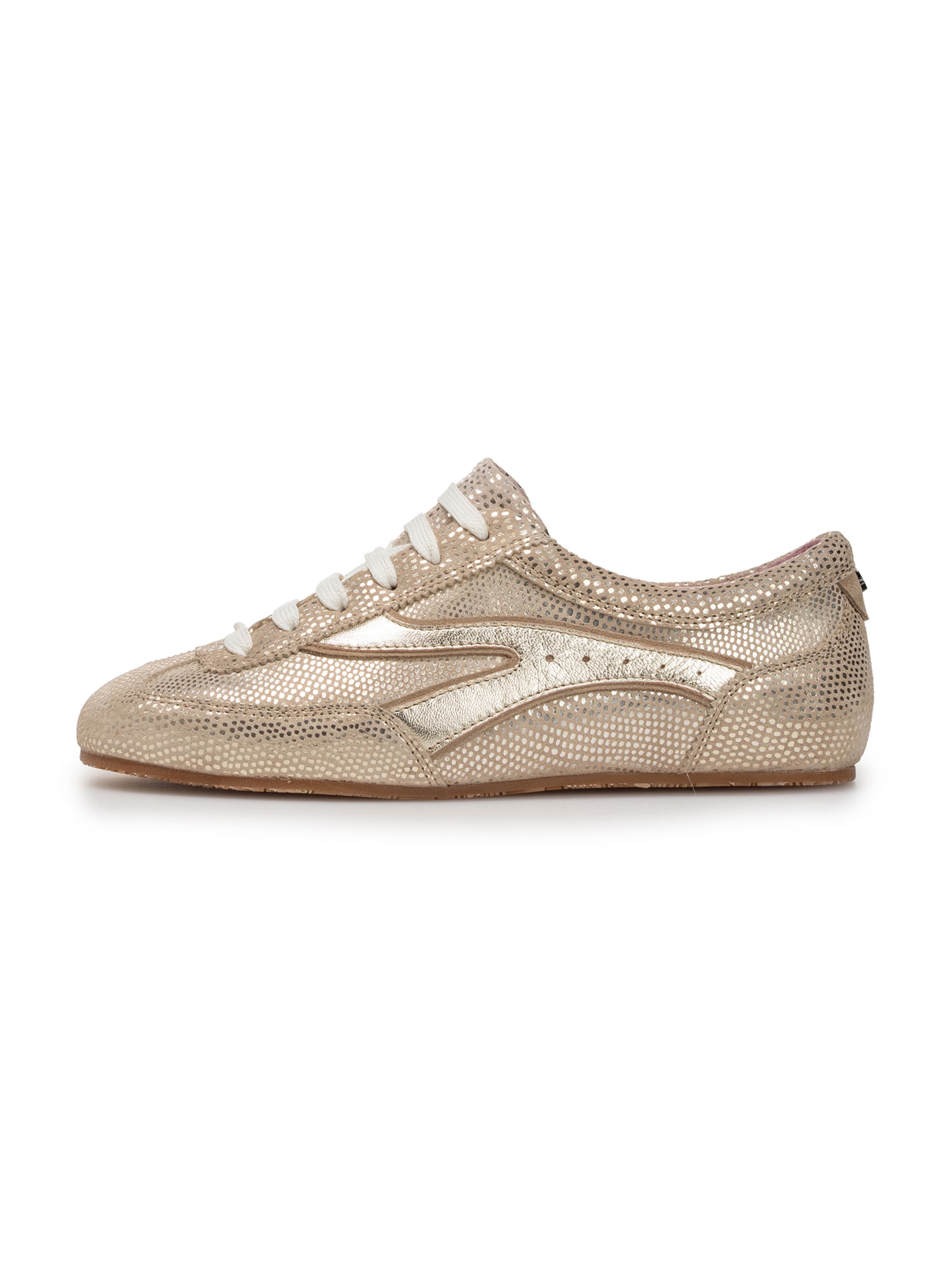 Floris van Bommel Sneakers laag 'Aimi 01' in Goud: voorkant
