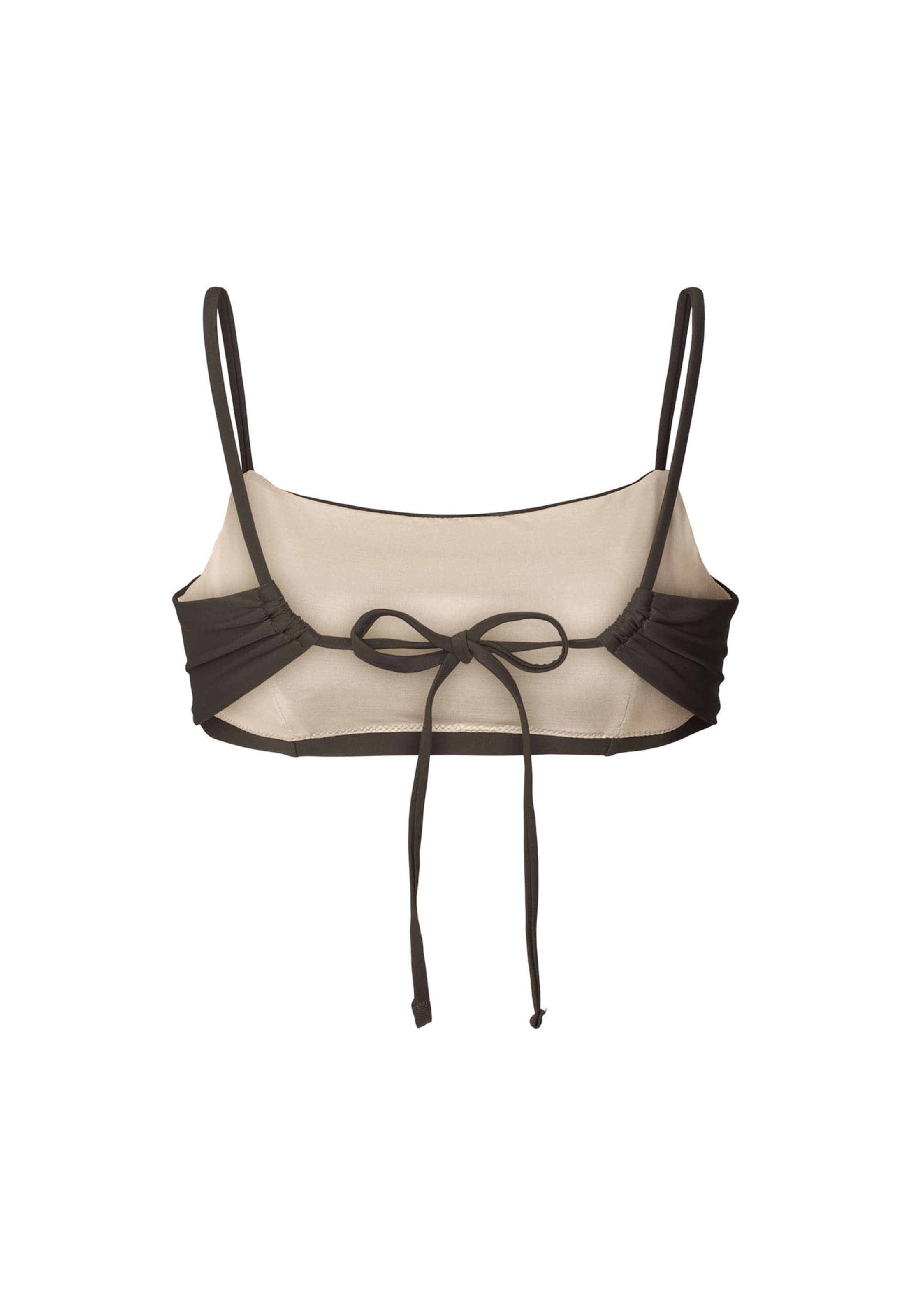 rethinkit studios Bustier Bikinitop 'Bay' in Schwarz