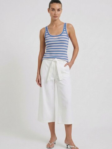 OUI Top in Blau