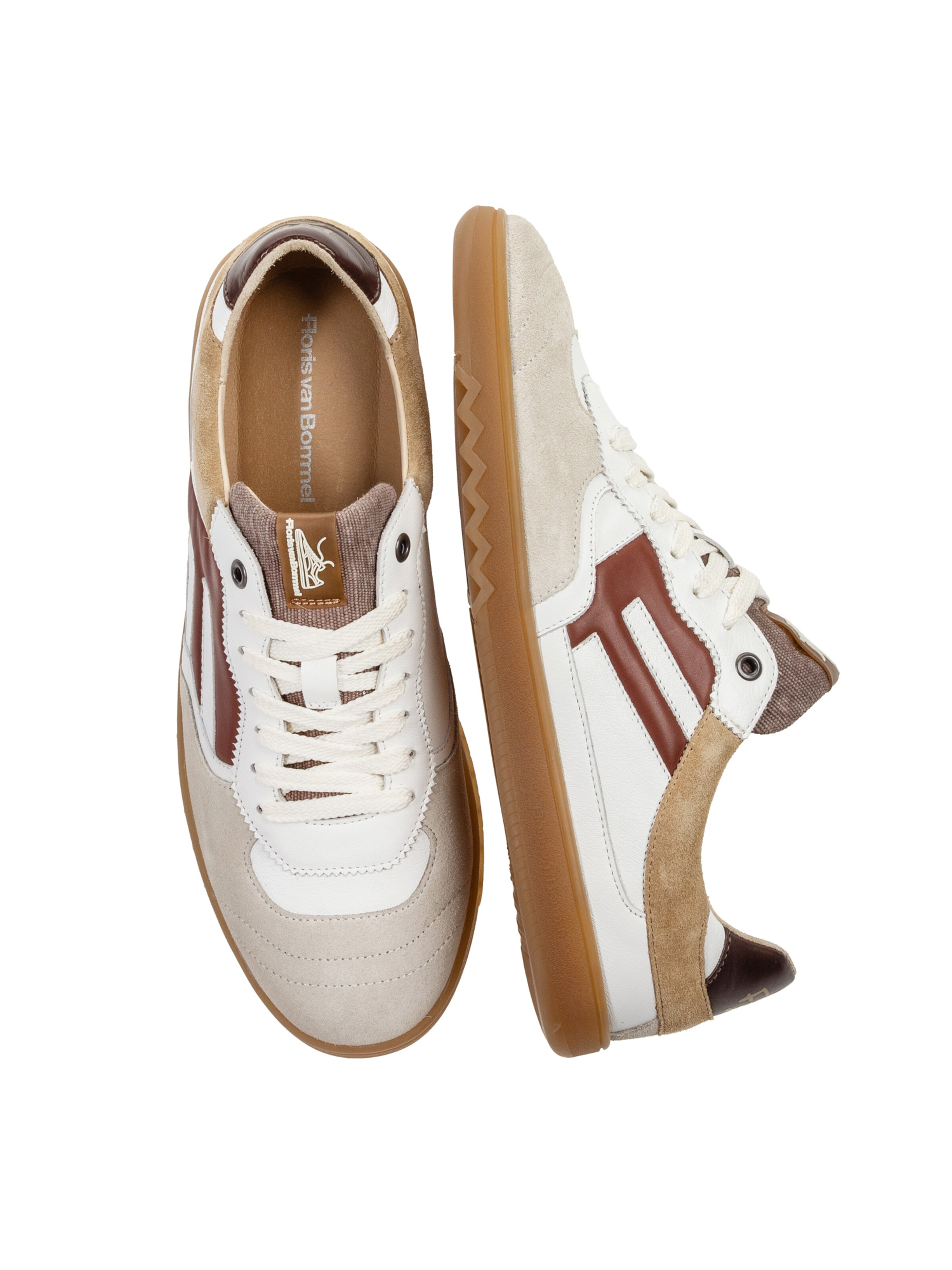 Sneaker bassa 'Zaler 04' di Floris van Bommel in marrone