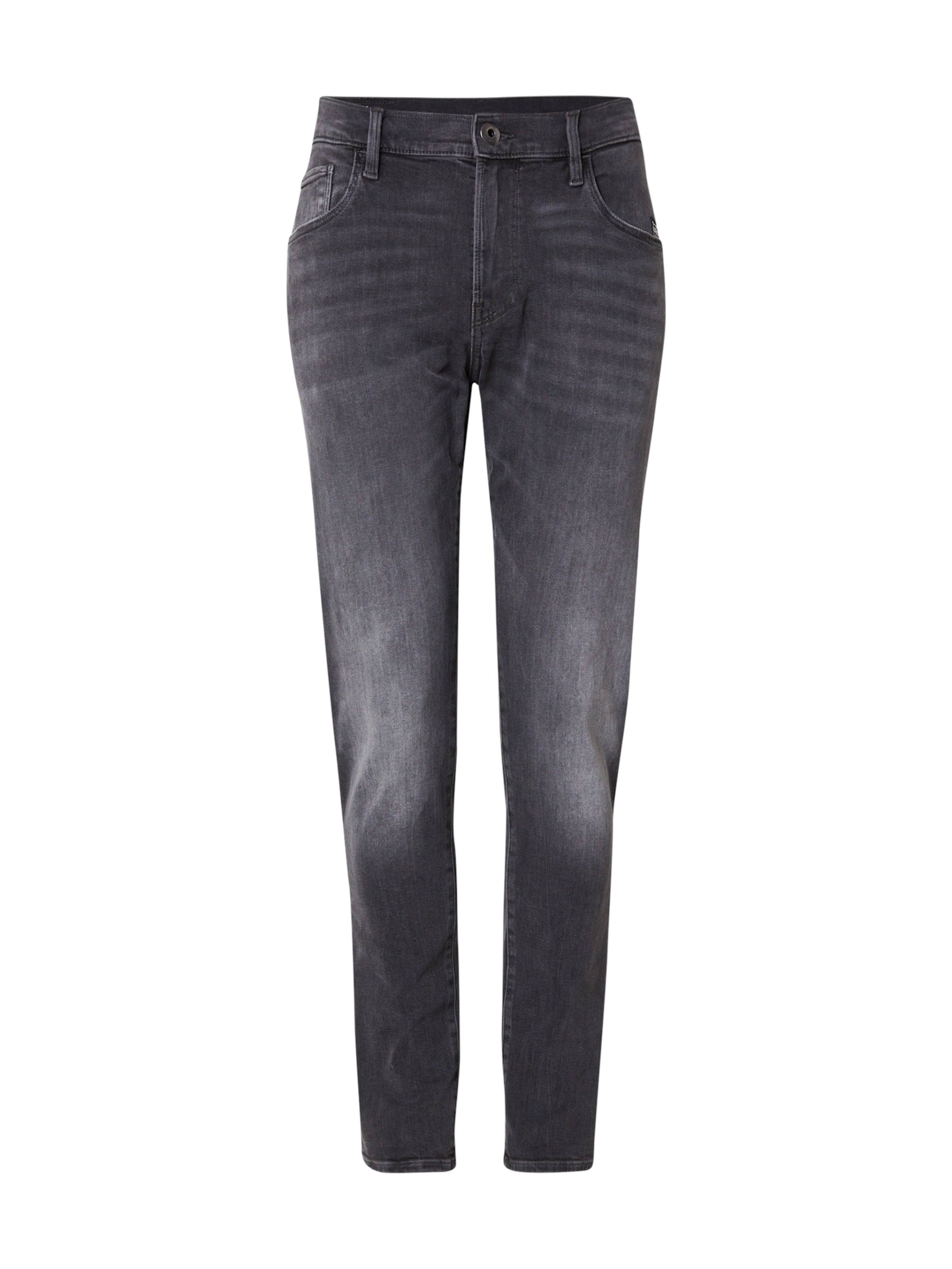 G-STAR Slimfit Džíny '3301' – šedá: přední strana