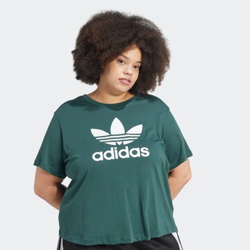 ADIDAS ORIGINALS Póló 'Trefoil' - zöld
