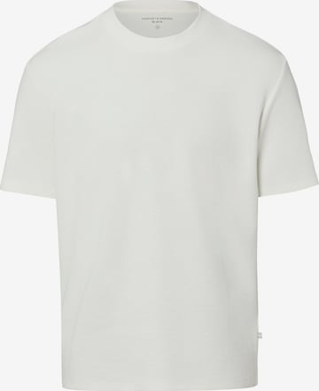 T-Shirt Finshley & Harding en blanc : devant