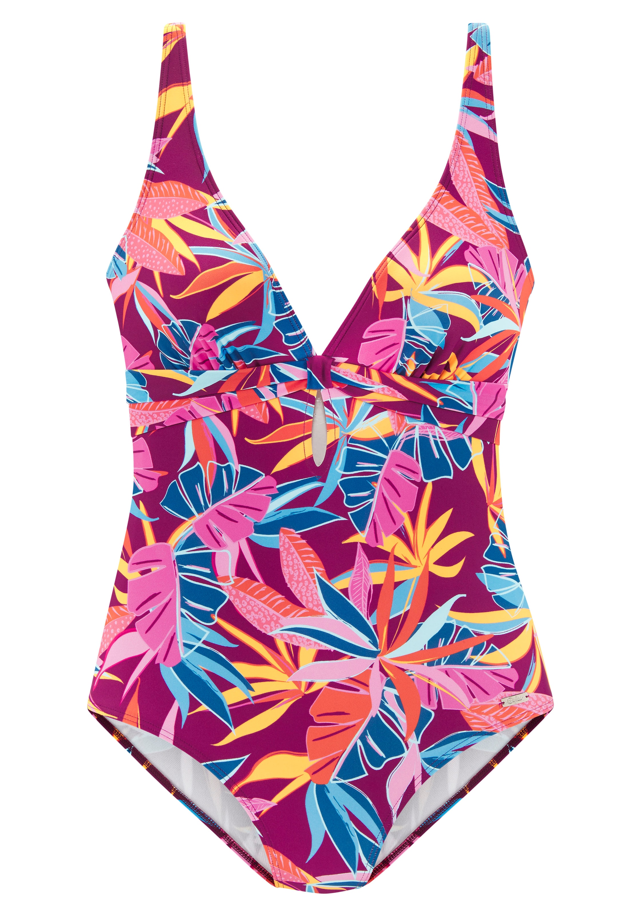 BUFFALO Trójkąt Strój kąpielowy w kolorze fioletowy: przód