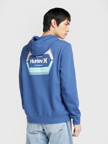 mėlyna Hurley Sportinio tipo megztinis: priekis