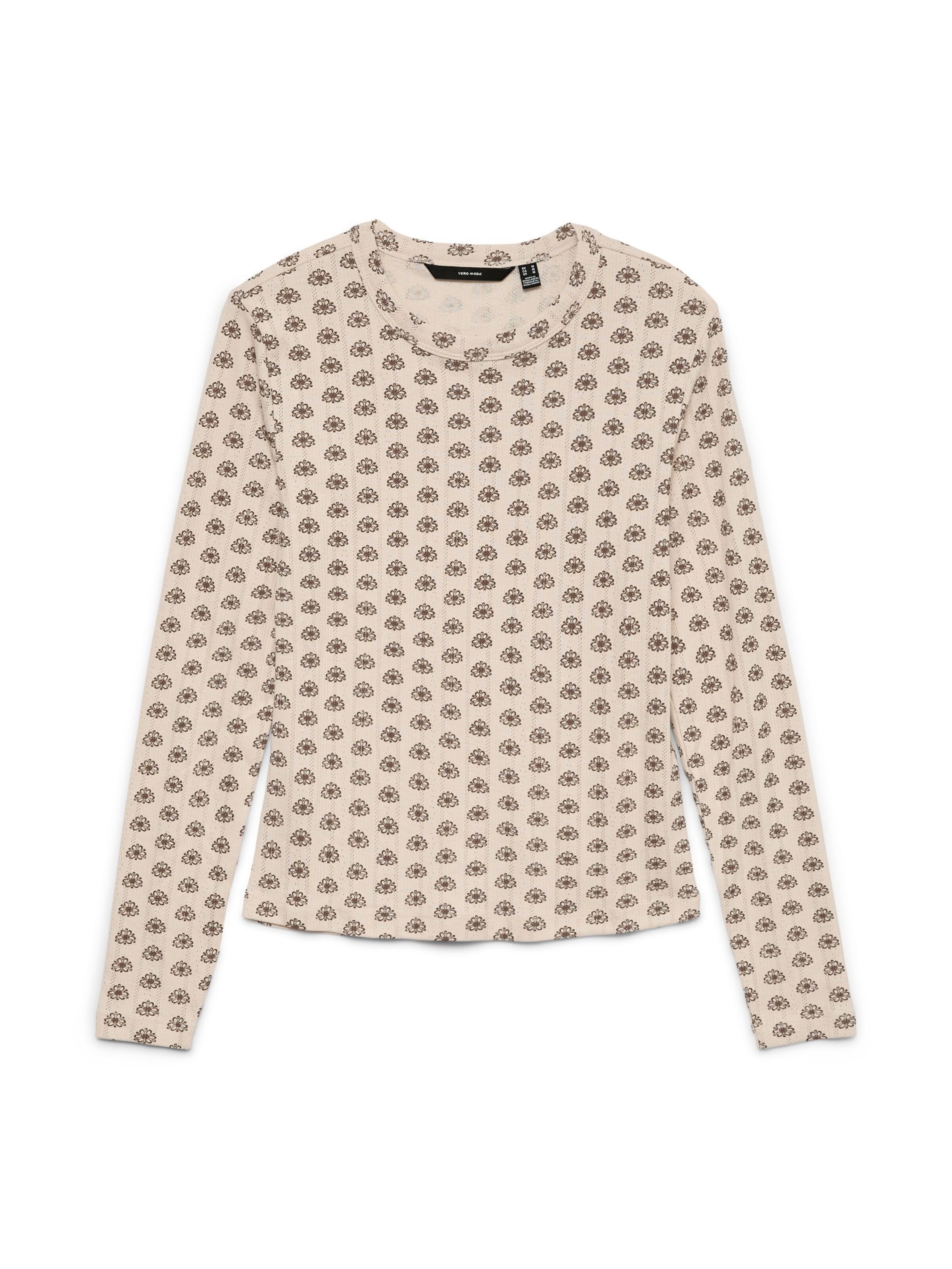 VERO MODA Top in Beige: Vorderseite