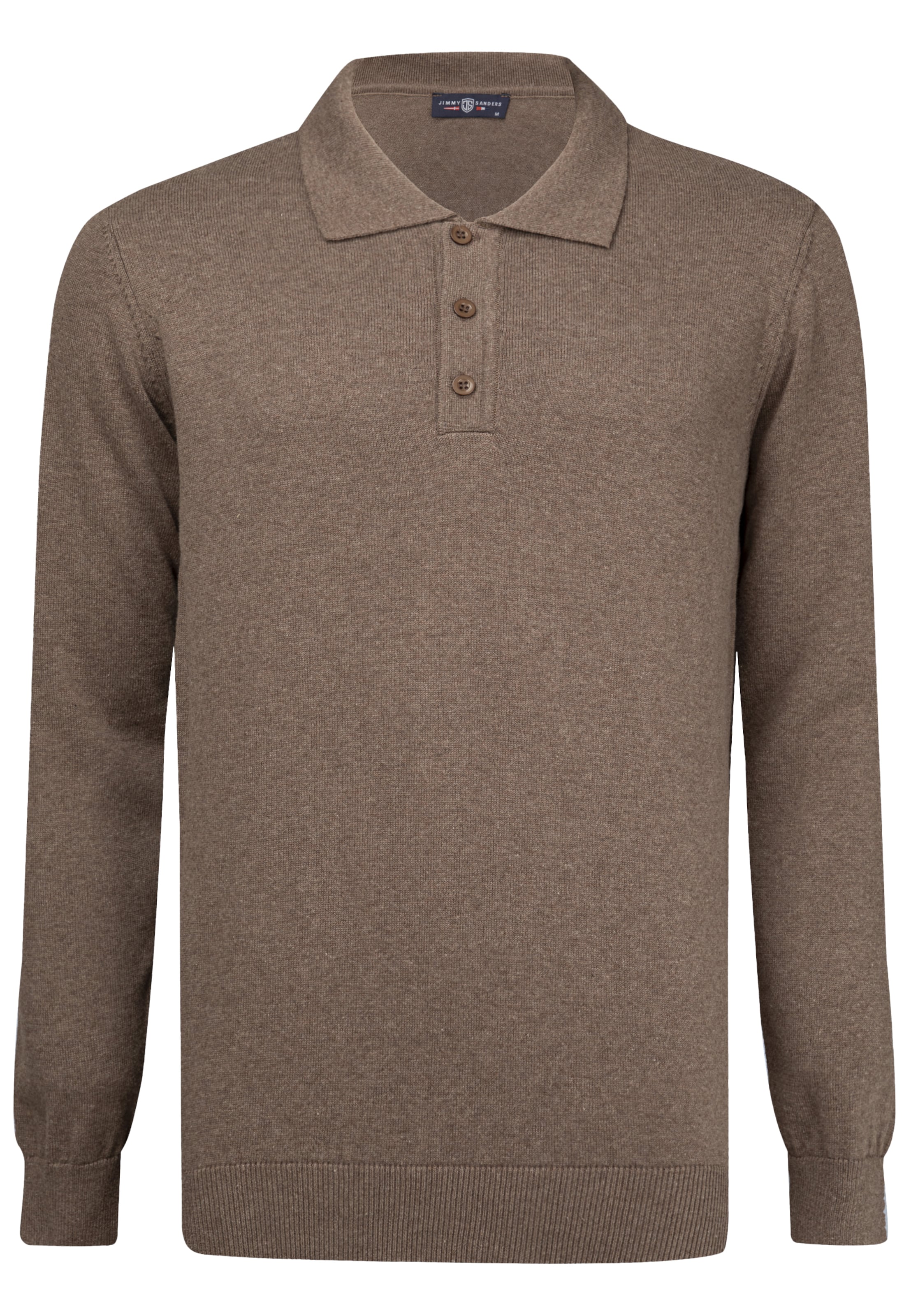 Jimmy Sanders Sveter - Hnedá: predná strana