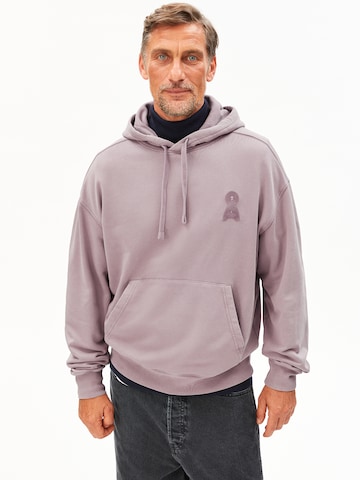 ARMEDANGELS Sweatshirt in Pink: front