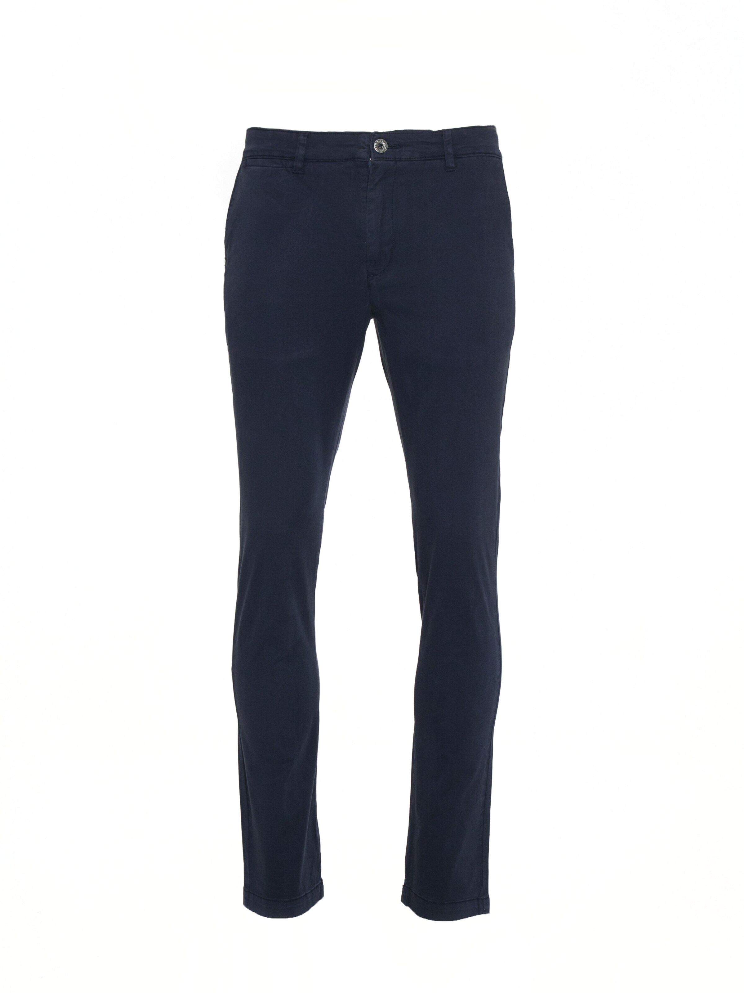 BIG STAR Chino trousers 'ERHAT' in Blue: front
