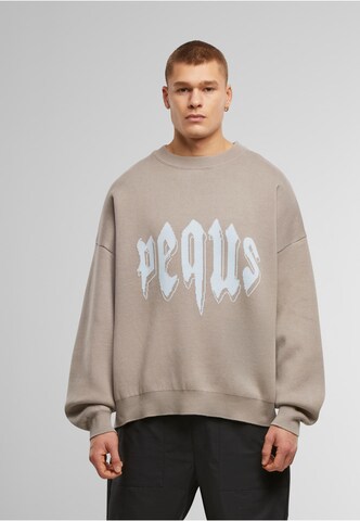 Pequs Sweatshirt 'Mythic' in Beige: Vorderseite