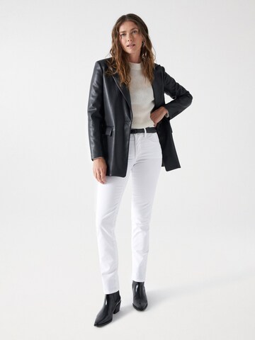 Coupe slim Jean 'Secret' Salsa Jeans en blanc