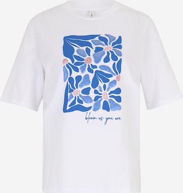 balta Only Tall Marškinėliai 'ONLRITA': priekis