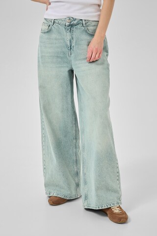 My Essential Wardrobe Wide leg Jeans 'Jessie' in Blue: front