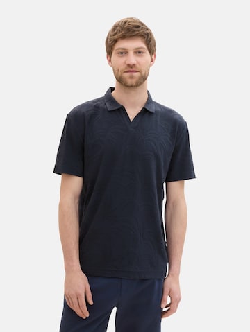 TOM TAILOR Shirt in Blue: front