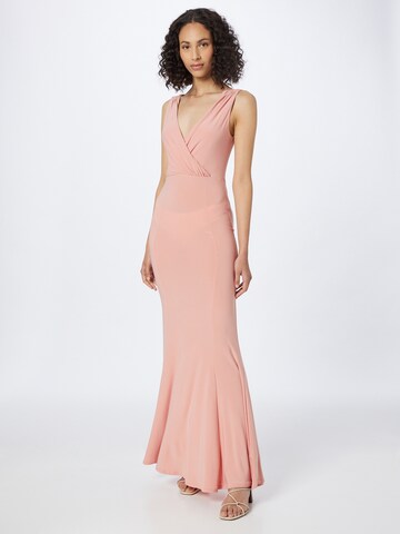 Lipsy Βραδινό φόρεμα σε ροζ: μπροστά