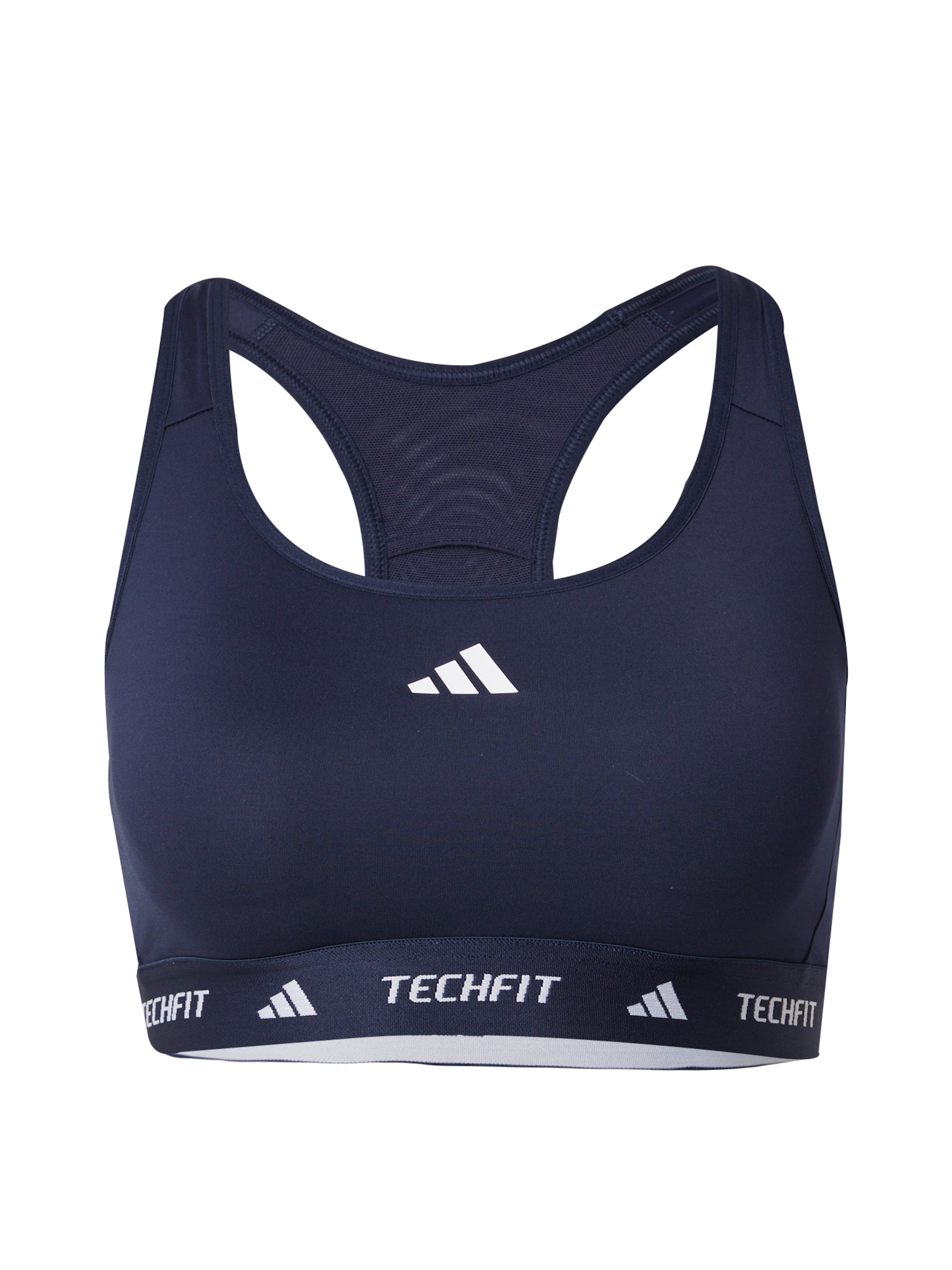 ADIDAS PERFORMANCE Μπουστάκι Αθλητικό σουτιέν 'TECHFIT' σε μπλε: μπροστά