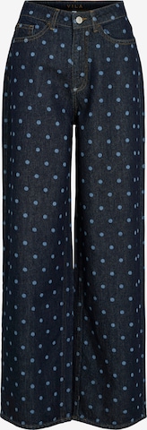 mėlyna VILA Plačios klešnės Džinsai 'VIFREYA': priekis