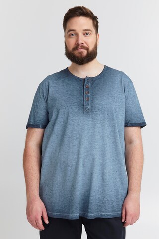 !Solid Shirt 'Tihn' in Blue: front
