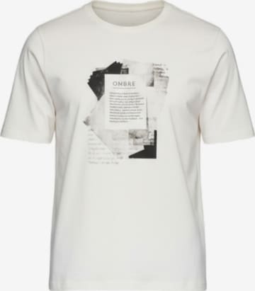 T-Shirt Ombre en blanc : devant