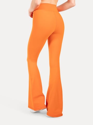 Smilodox Slimfit Leggings in Orange