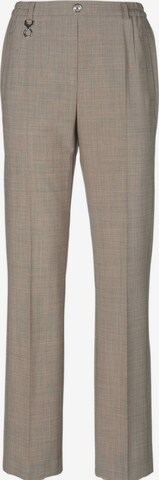 Goldner Regular Pantalon in Bruin: voorkant