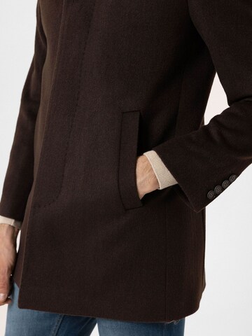 Moxx Paris Between-seasons coat 'Pedro' in Brown