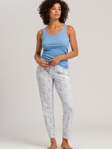 Hanro Pajama Pants 'Sleep & Lounge' in Blue