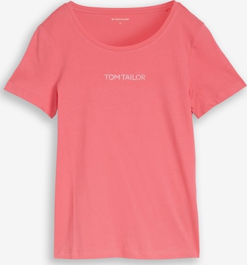 TOM TAILOR Shirt in Pink: front
