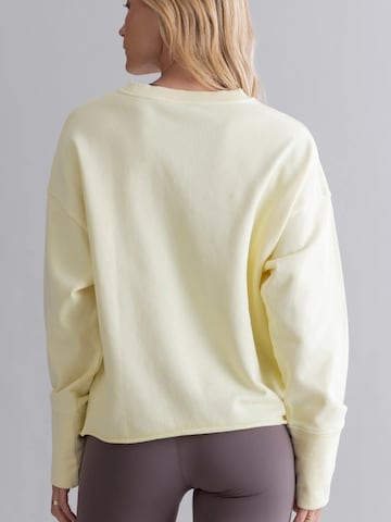 Hey Honey Pullover 'Open Edge Sweater'‌‌‌‌‌ in Gelb