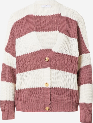 Hailys Knit Cardigan 'Joy' in Pink: front