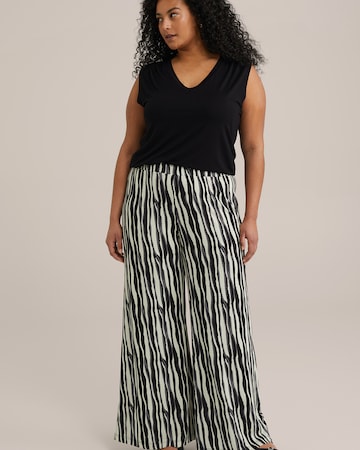 WE Fashion Loosefit Kalhoty – béžová