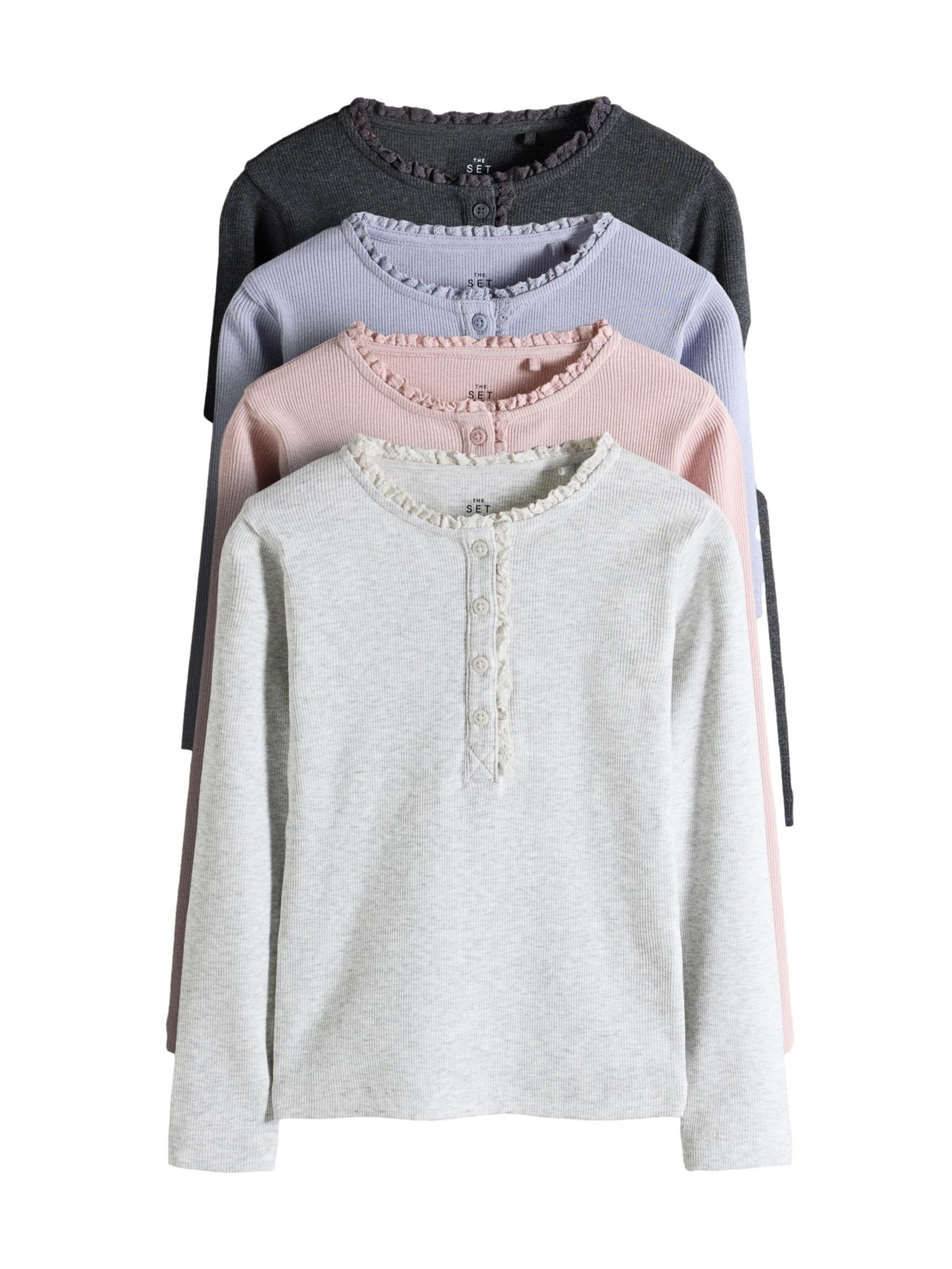 The Set Shirt in Blue: front