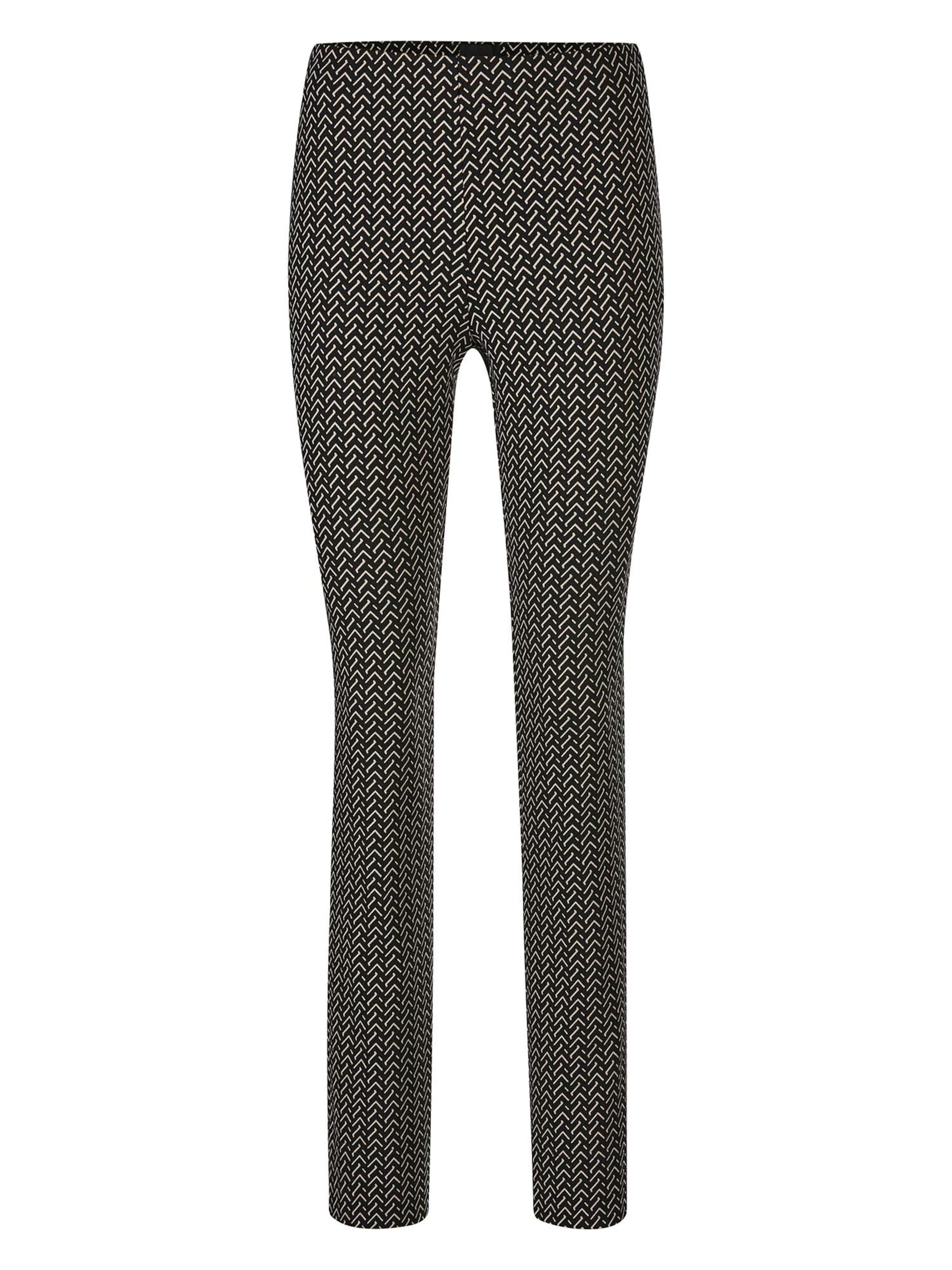 Effilé Pantalon MADELEINE en gris : devant