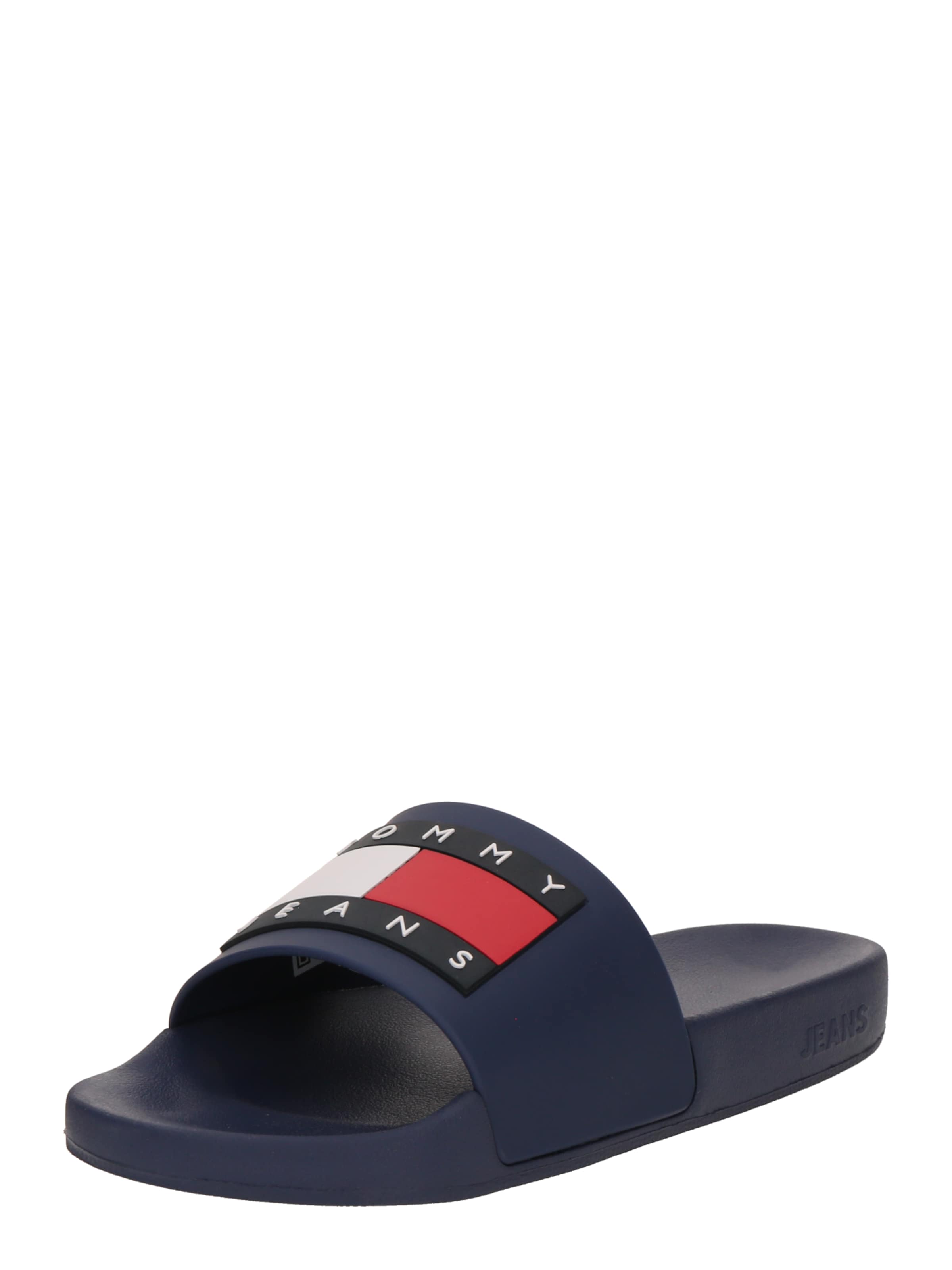 Tommy Jeans Пантолеты 'Ess' в Синий: спереди