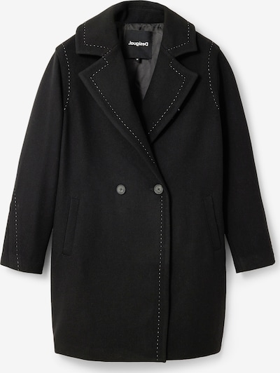 Palton de primăvară-toamnă Desigual pe negru, Vizualizare produs