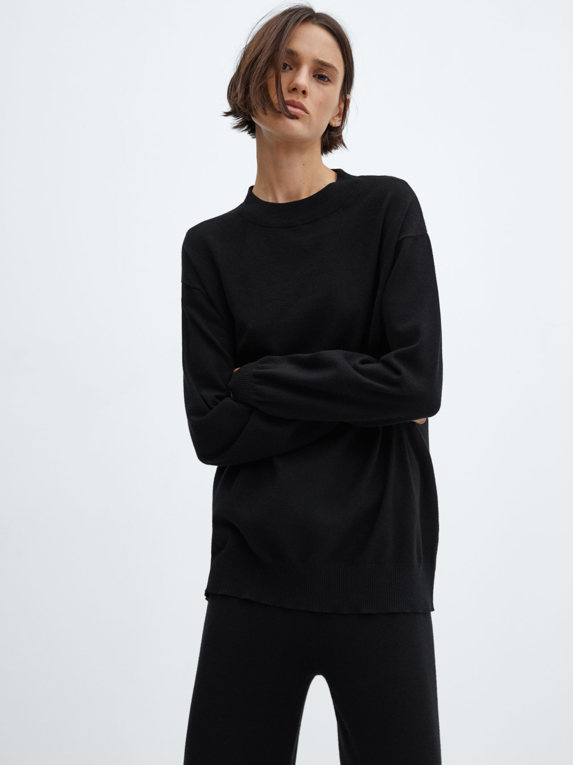 Pull over VIEIRA MANGO en Noir ABOUT YOU