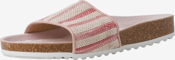 Tamaris GreenStep - Zapatos abiertos en rosa: frente