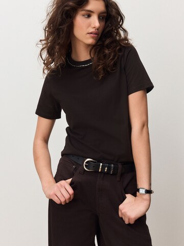 Next Póló - barna: elől