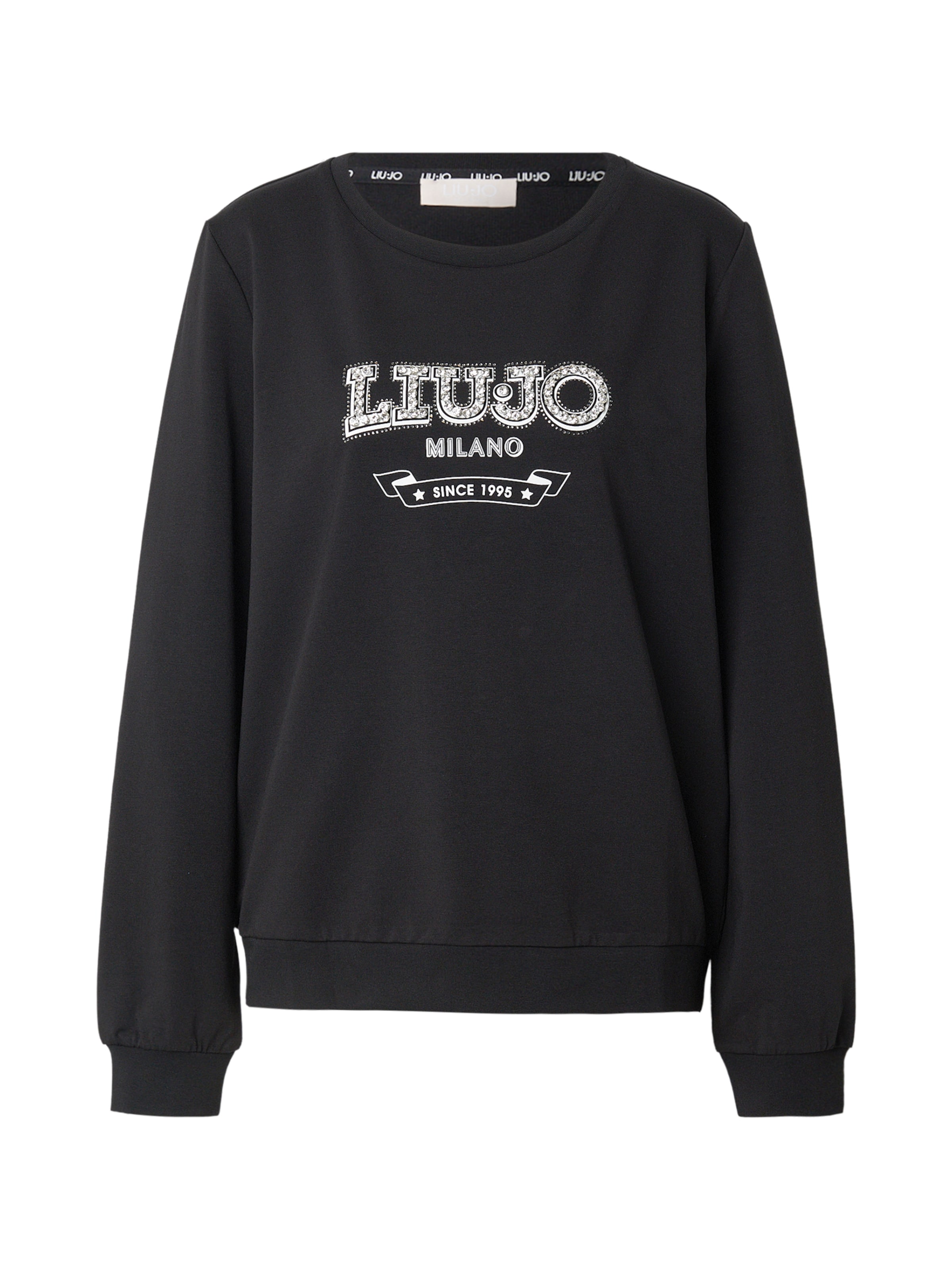 Liu Jo Sweatshirt in de kleur Zwart / Wit, Productweergave