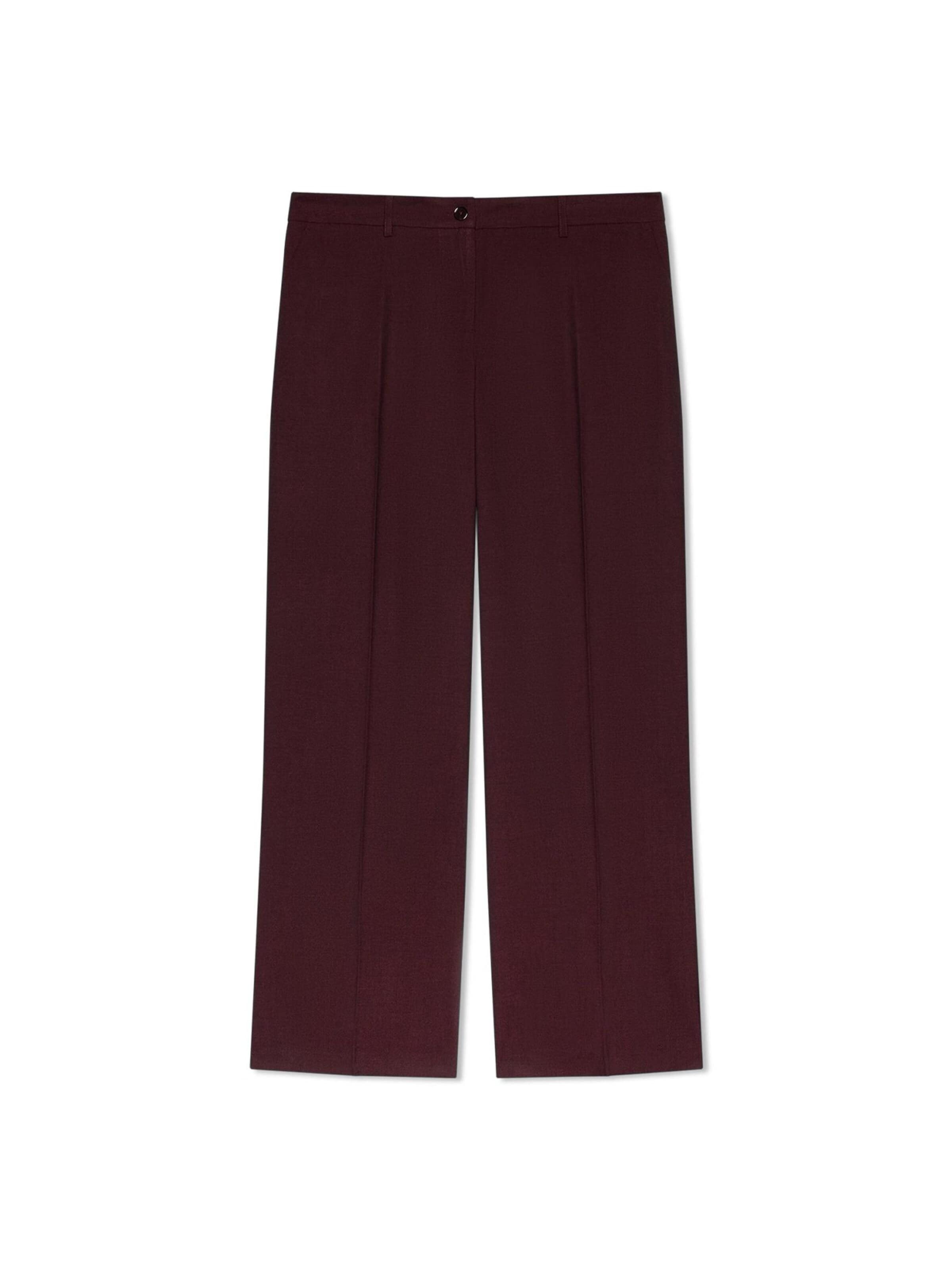 Fiorella Rubino Broek in Rood: voorkant