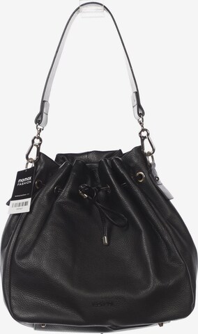 L.CREDI Handtasche gross Leder One Size in Schwarz: predná strana