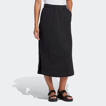 ADIDAS ORIGINALS Skirt 'Premium Essentials' in Black: front