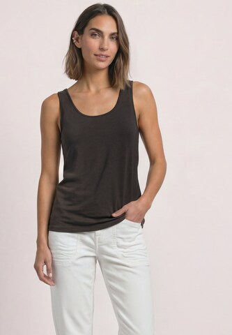 STREET ONE Top in Brown: front