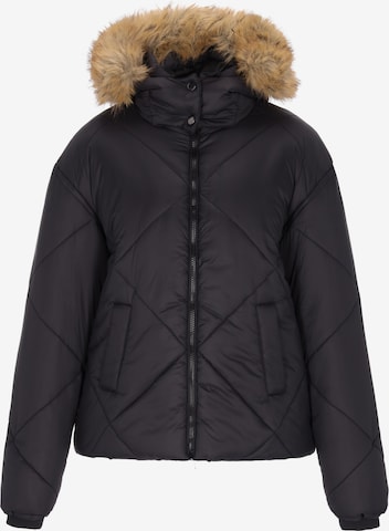 Veste d’hiver Usha en noir : devant