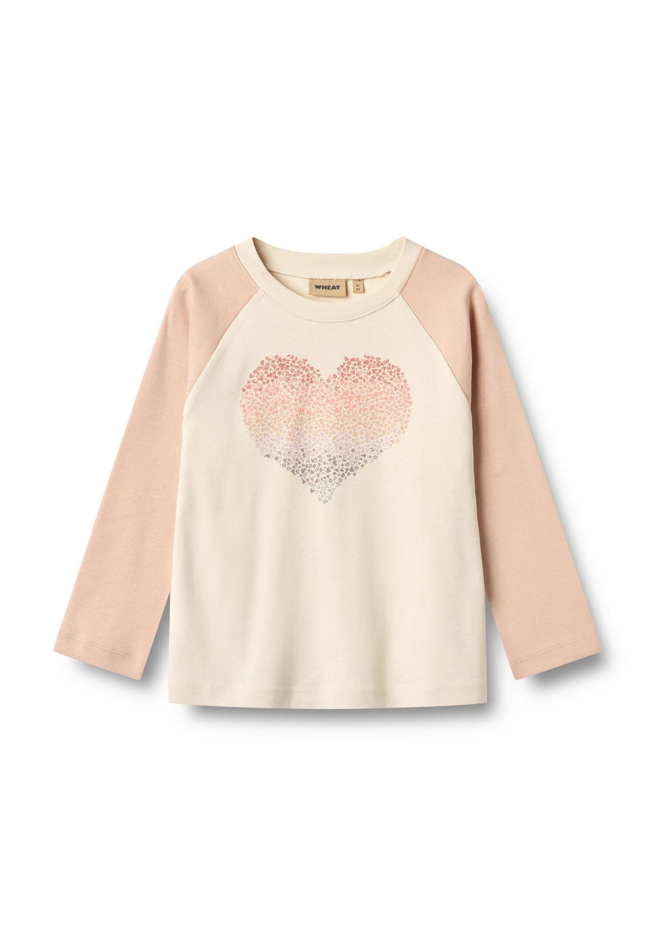 T-Shirt 'Darrin' WHEAT en rose : devant